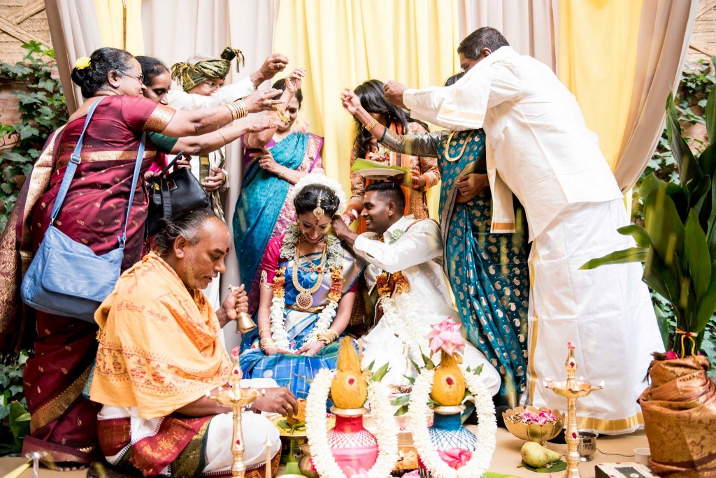 La boda india de Siva y Pooj
