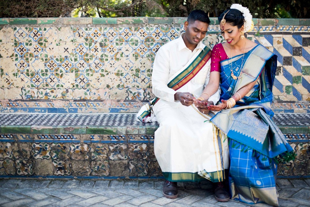 La boda india de Pooj y Siva