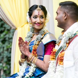 La boda india de Siva y Pooj