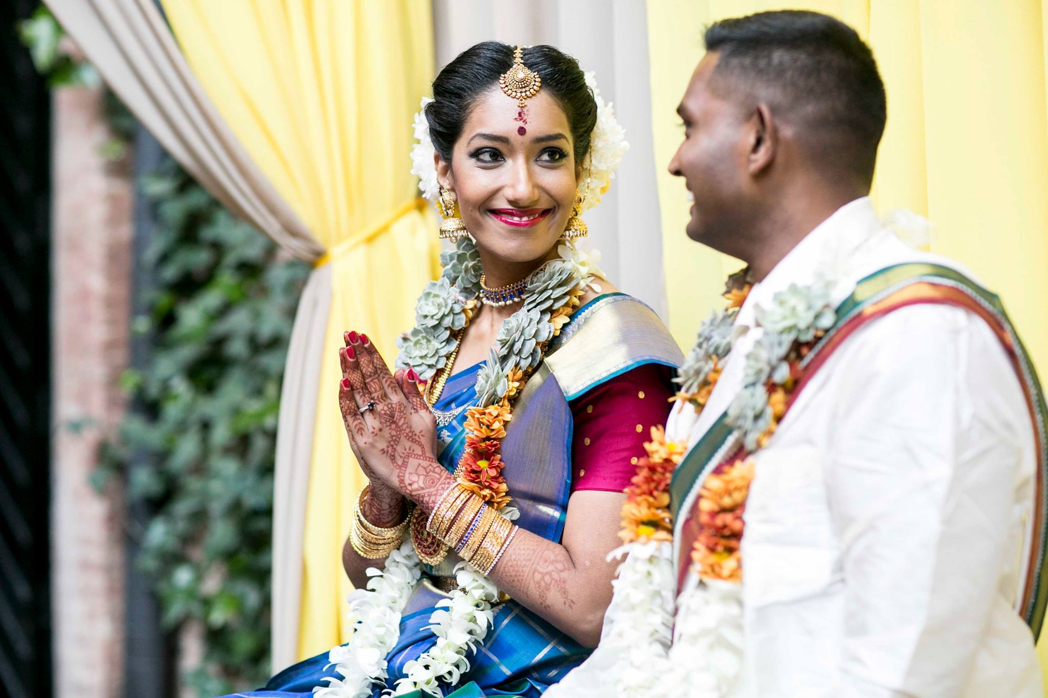 La boda india de Siva y Pooj