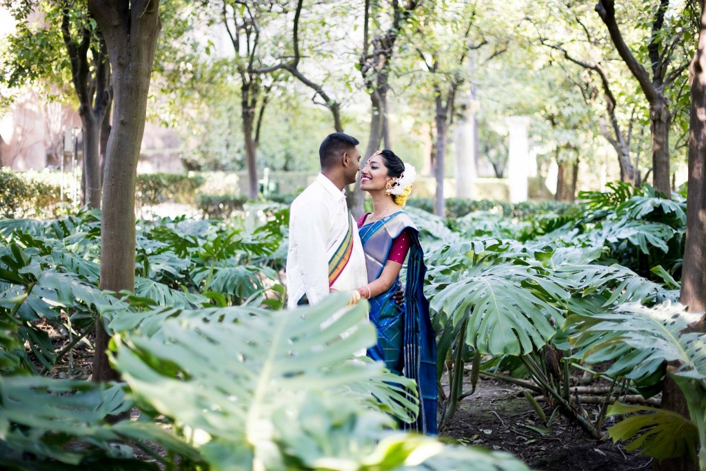 La boda india de Siva y Pooj