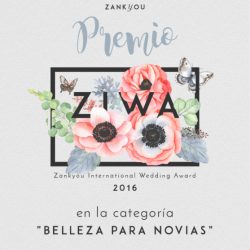 Premios Ziwa, belleza para novias