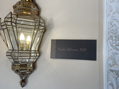 Suite Alfonso XIII, la suite de la novia.